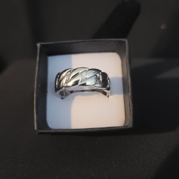 Men solid  silver  ring - Picture 4 of 7